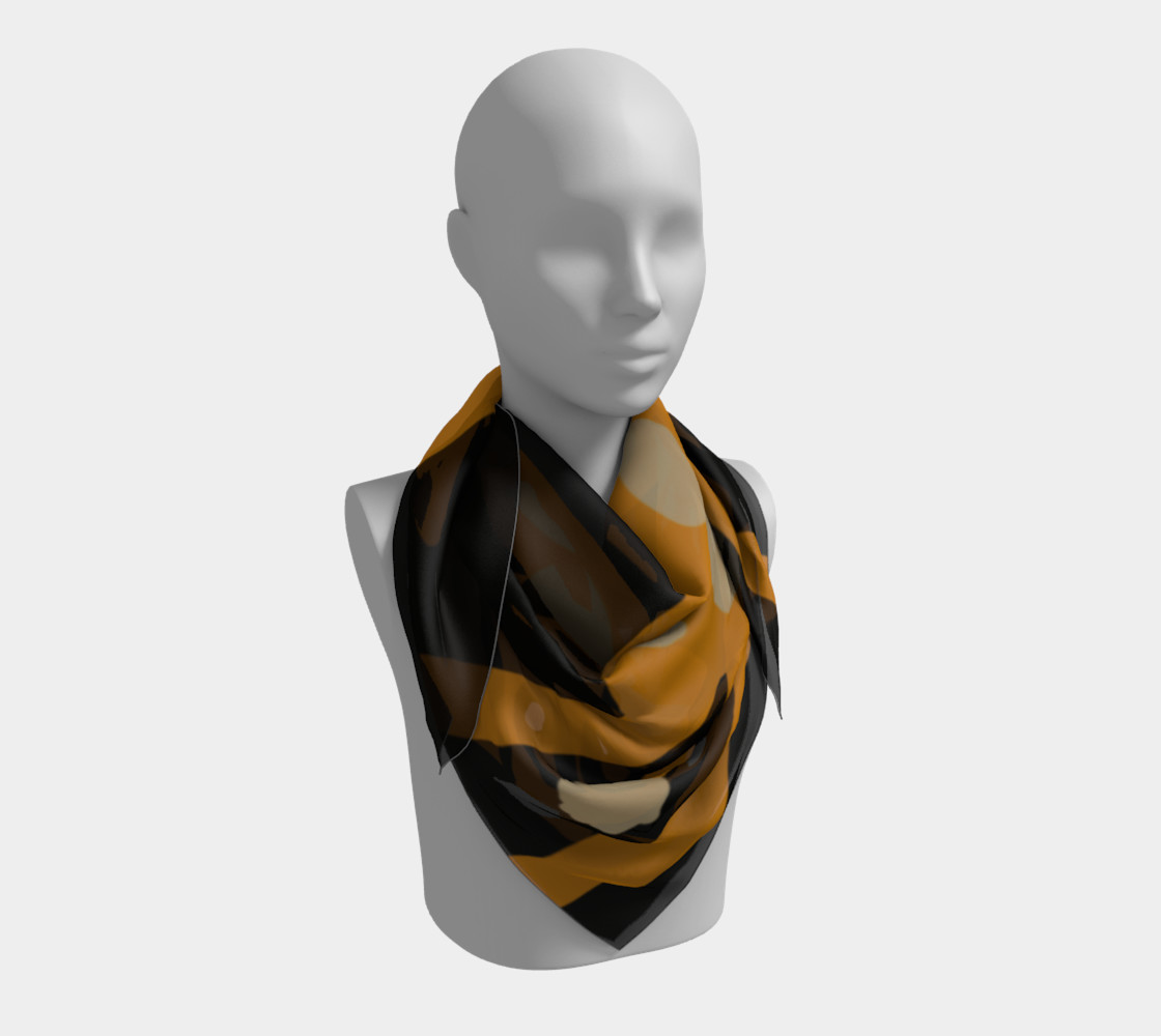 Sill Cow Big Square Scarf 36" x 36" preview #3