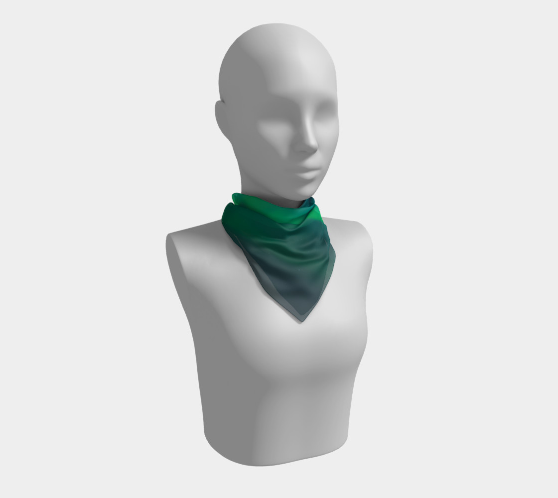 Vivid Northern Lights Small Scarf preview #1
