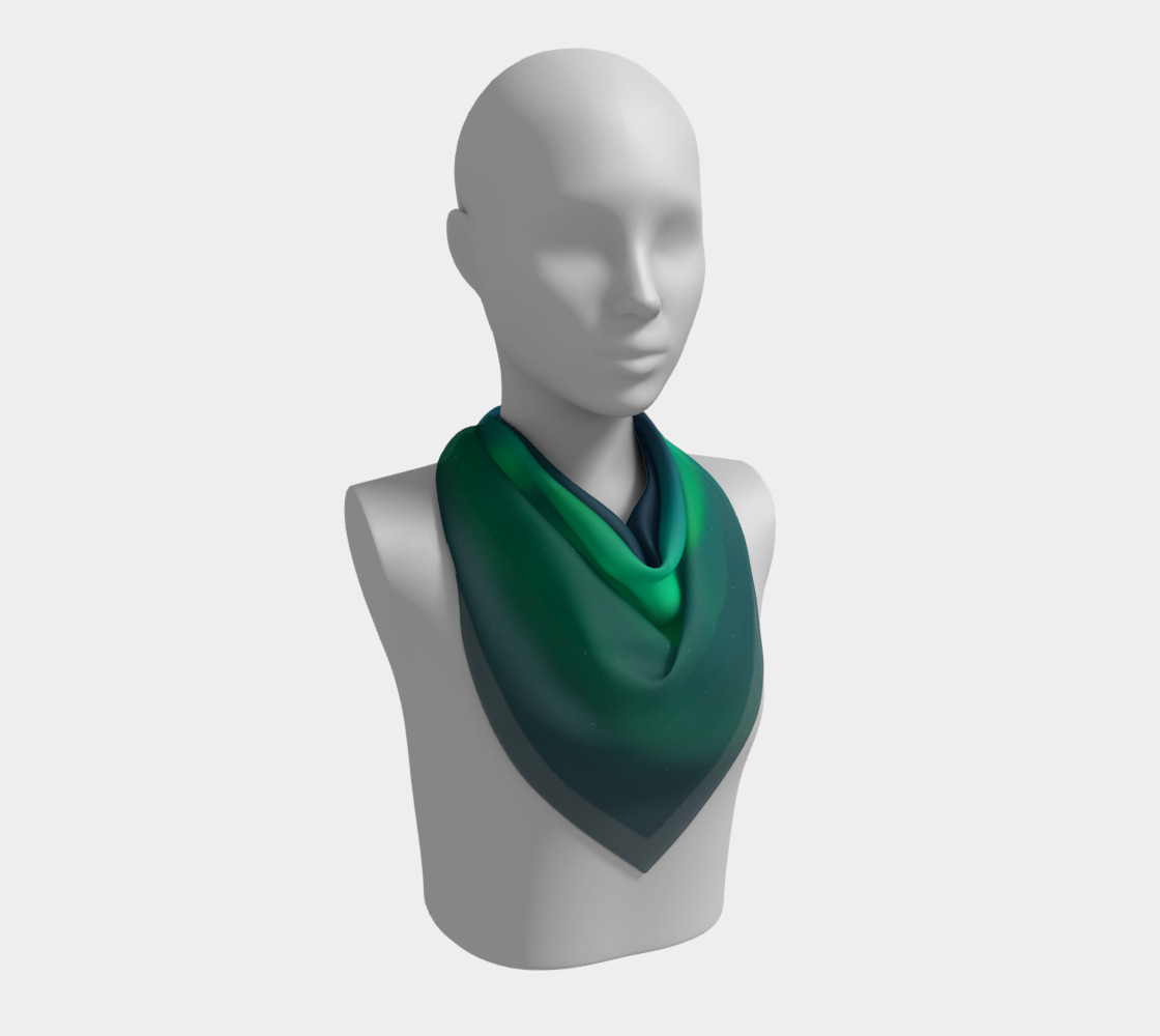 Vivid Northern Lights Scarf preview #2