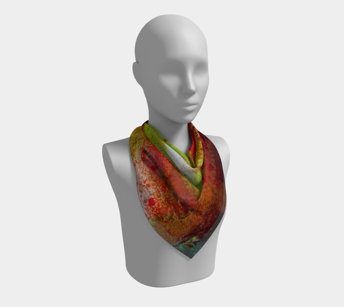 Graffiti Square Scarf 2 preview #2