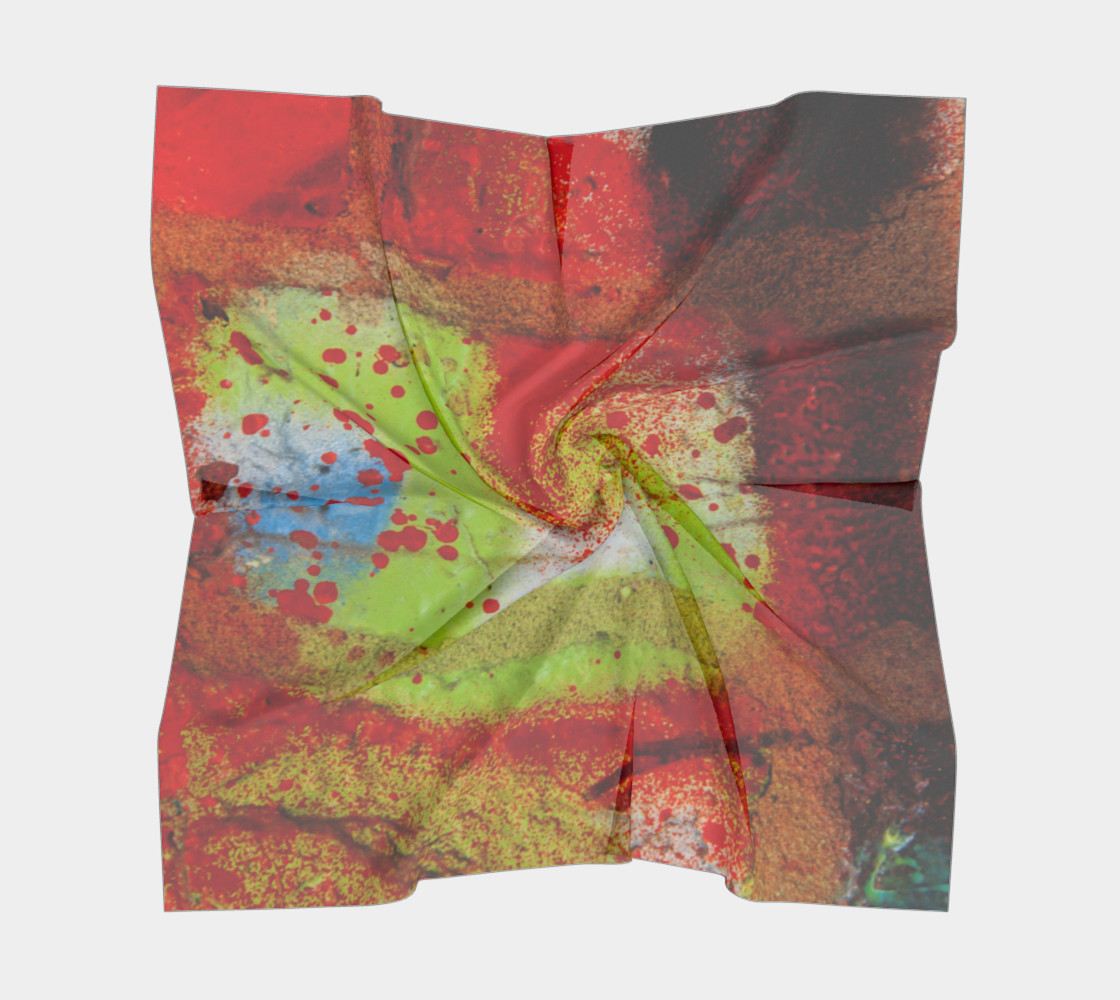 Graffiti Square Scarf 2 preview #5