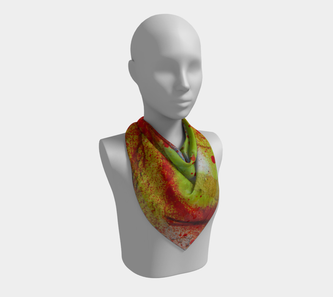 Graffiti Square Scarf 3 preview #2