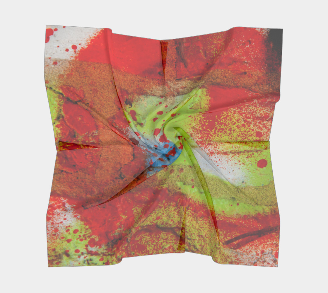 Graffiti Square Scarf 3 preview #5