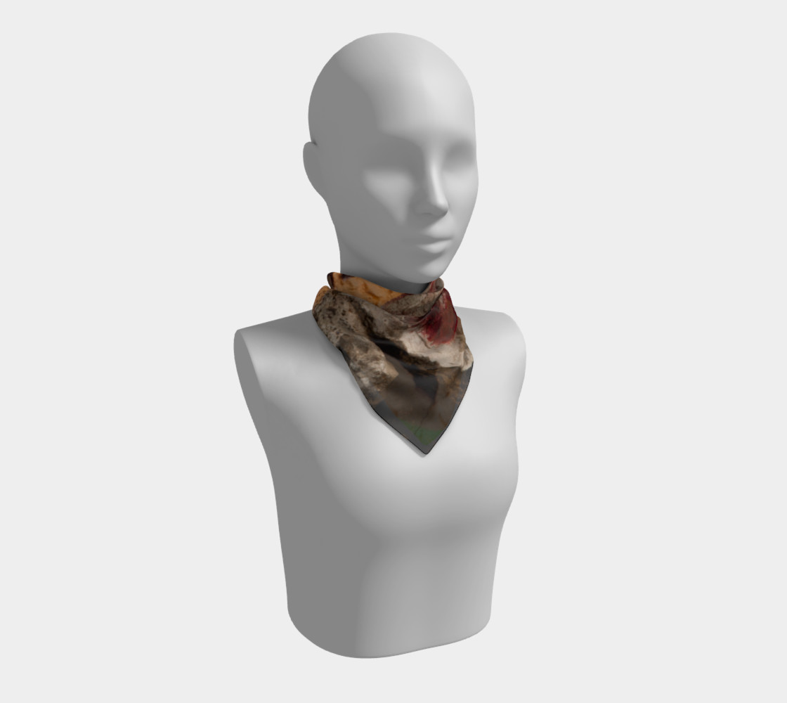 Graffiti square scarf 7 preview #1