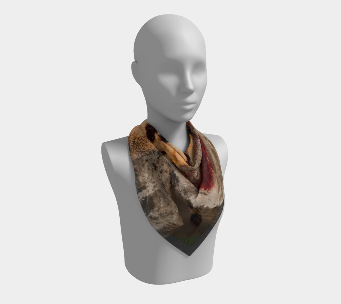 Graffiti square scarf 7 preview #2