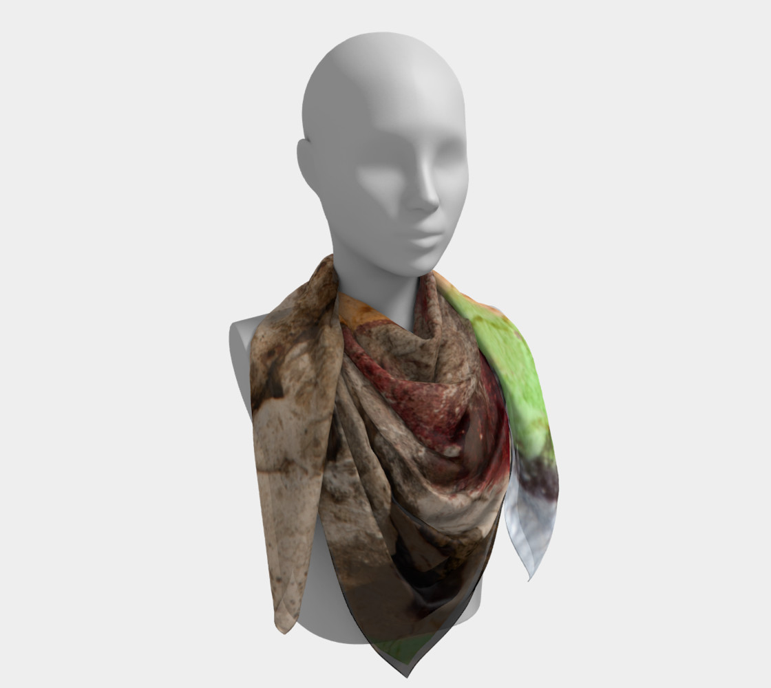 Graffiti square scarf 7 preview #4