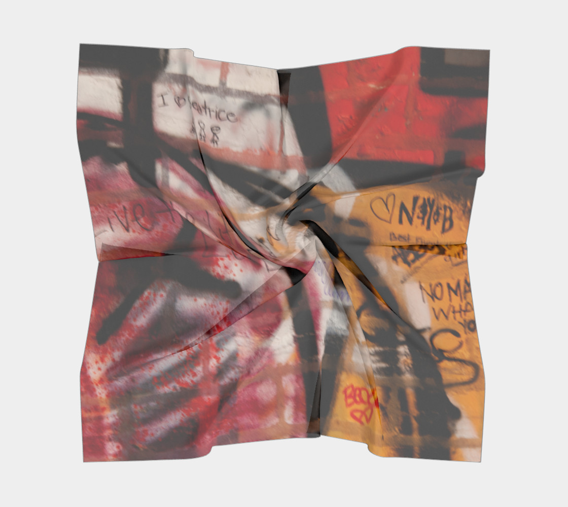 Graffiti Square Scarf 10 preview #5