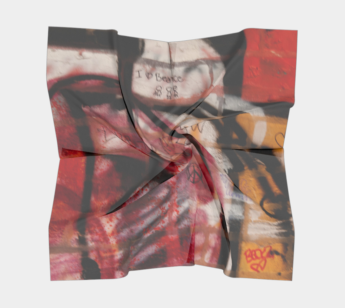 Graffiti Square Scarf 12 preview #5