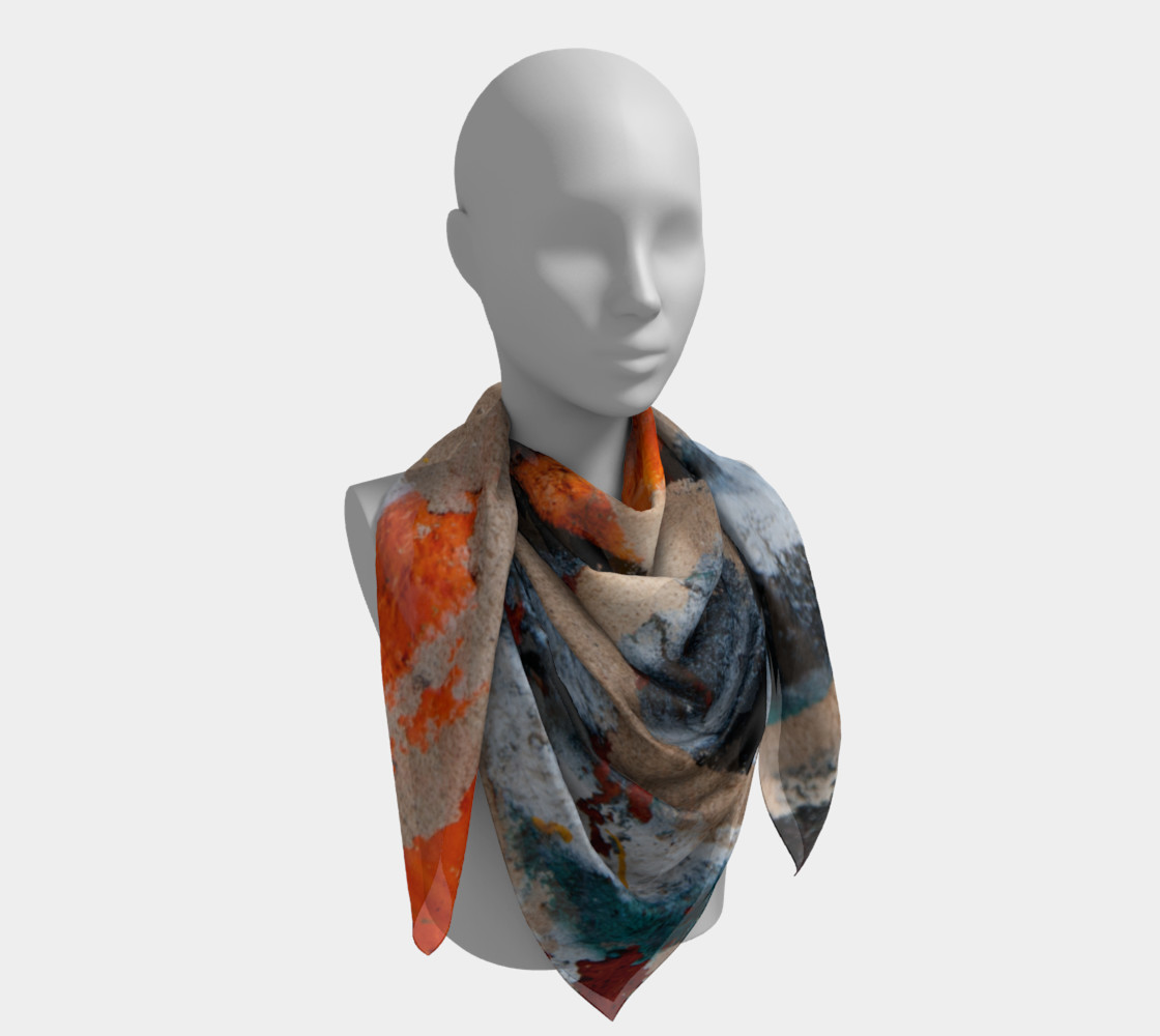 Graffiti Square Scarf 15 preview #4