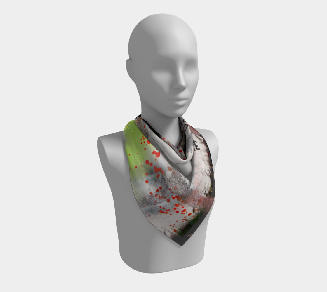 Graffiti Square Scarf 16 preview #2
