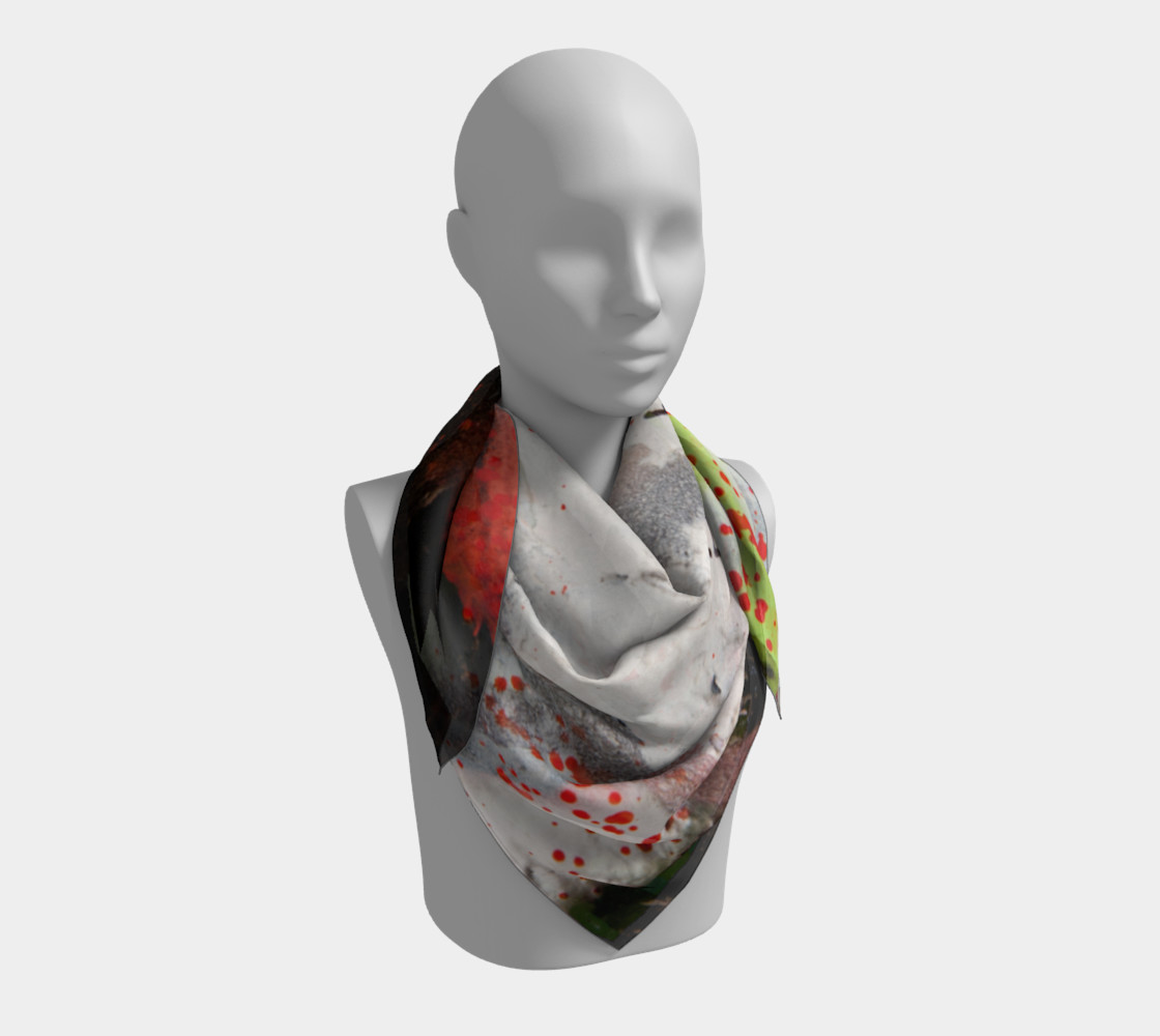 Graffiti Square Scarf 16 preview #3