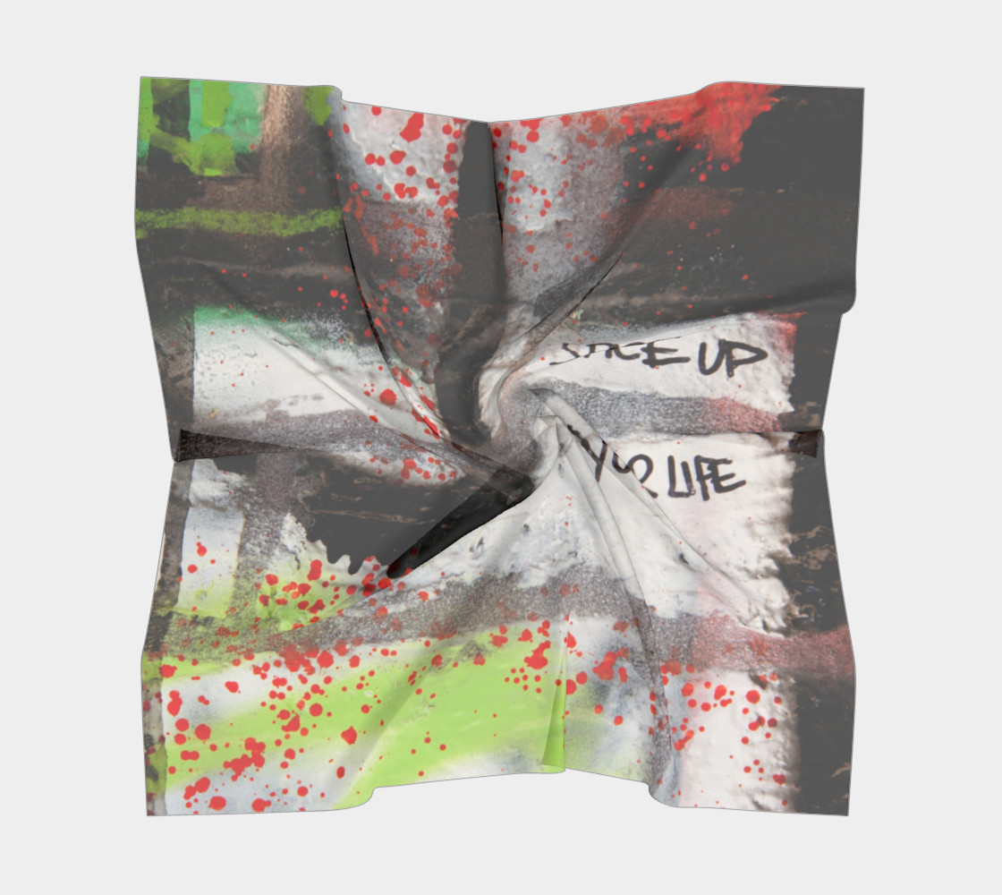 Graffiti Square Scarf 16 preview #5