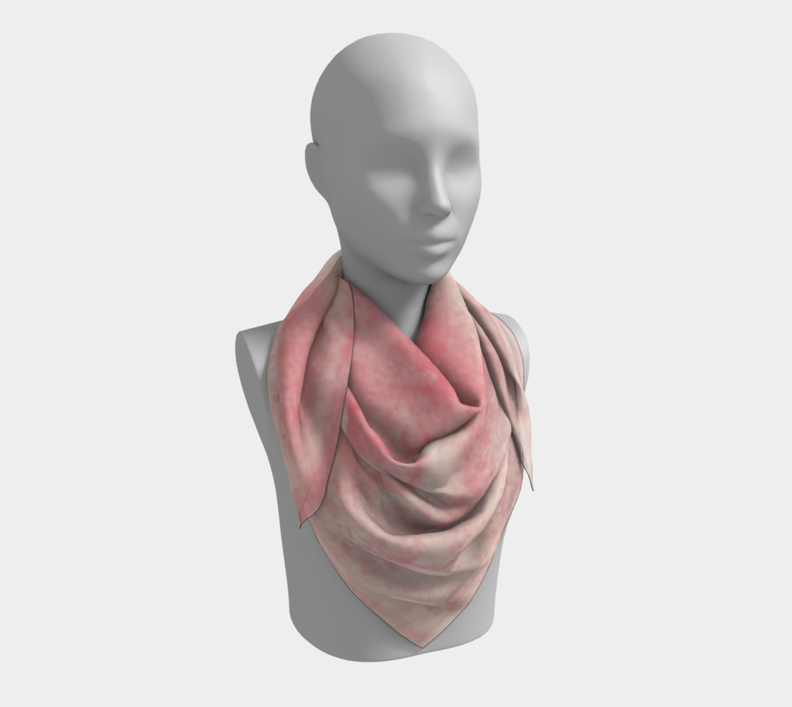 Aperçu de Pink Taffy Square Scarf #3