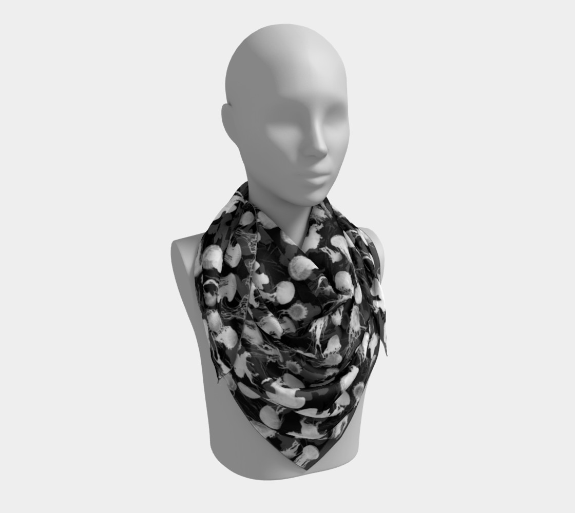 Black and White Jellyfish preview #3