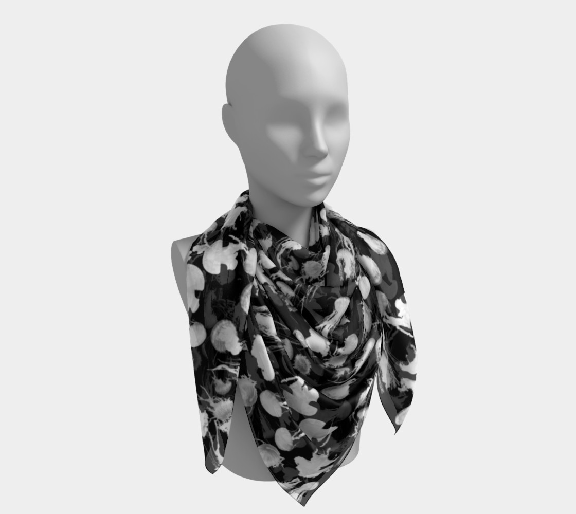 Black and White Jellyfish preview #4