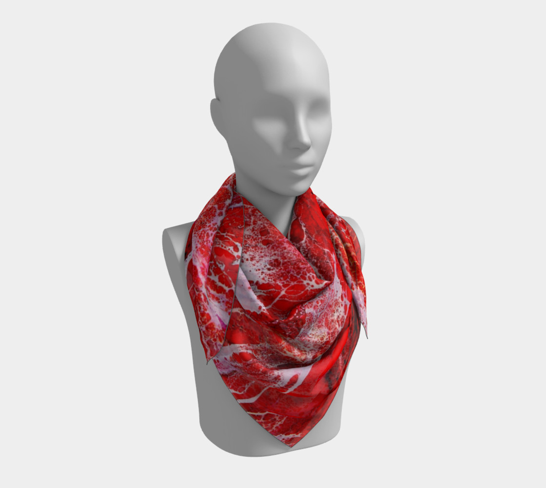 INSIDE OUT Small Silk Scarf preview #3