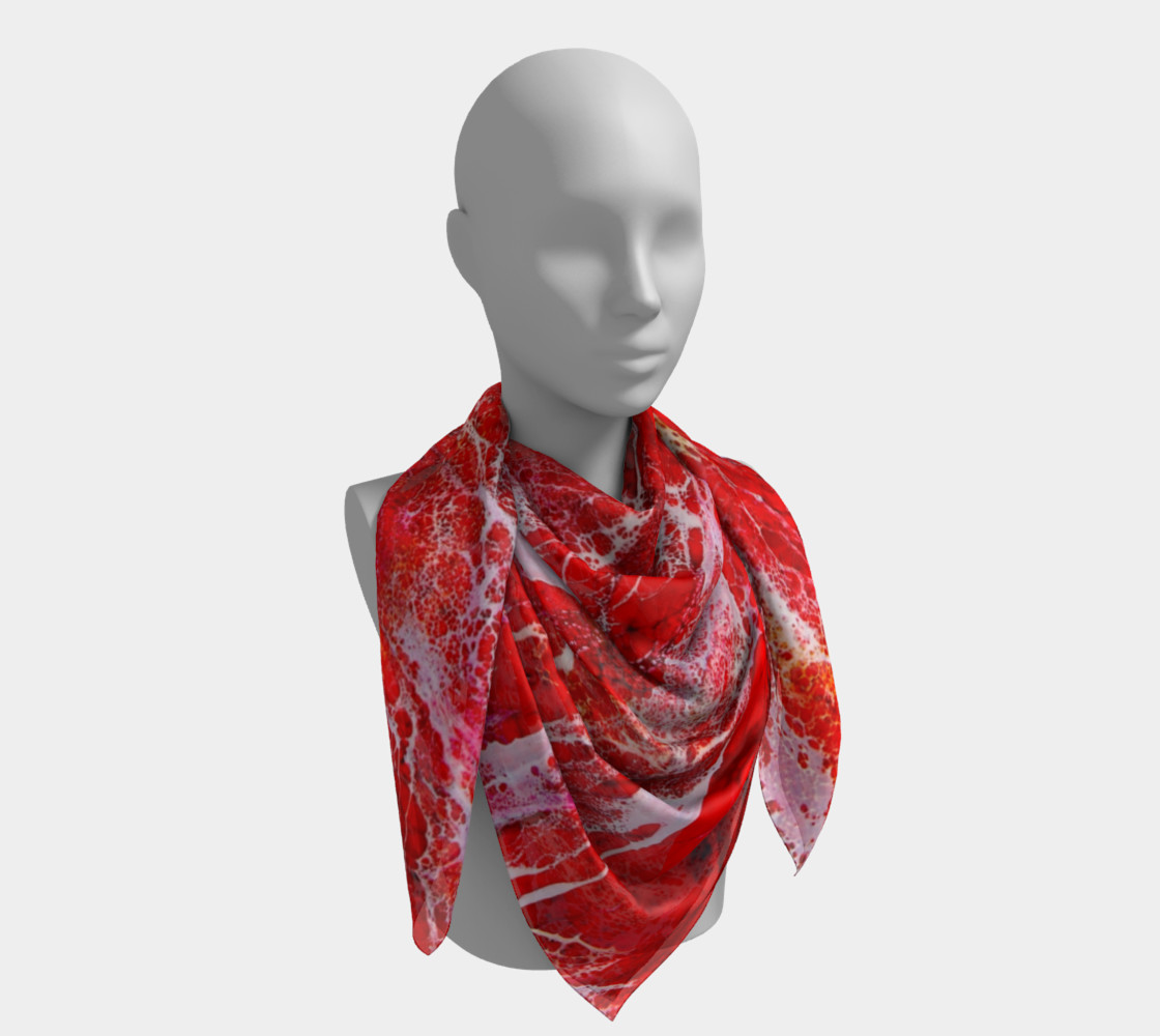 INSIDE OUT Small Silk  Scarf thumbnail #5