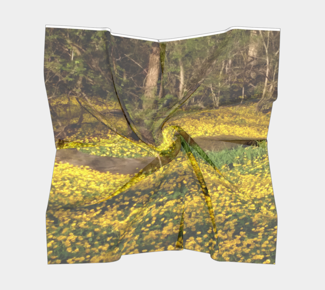 Aperçu de Flowers in the Meadow Scarf #5