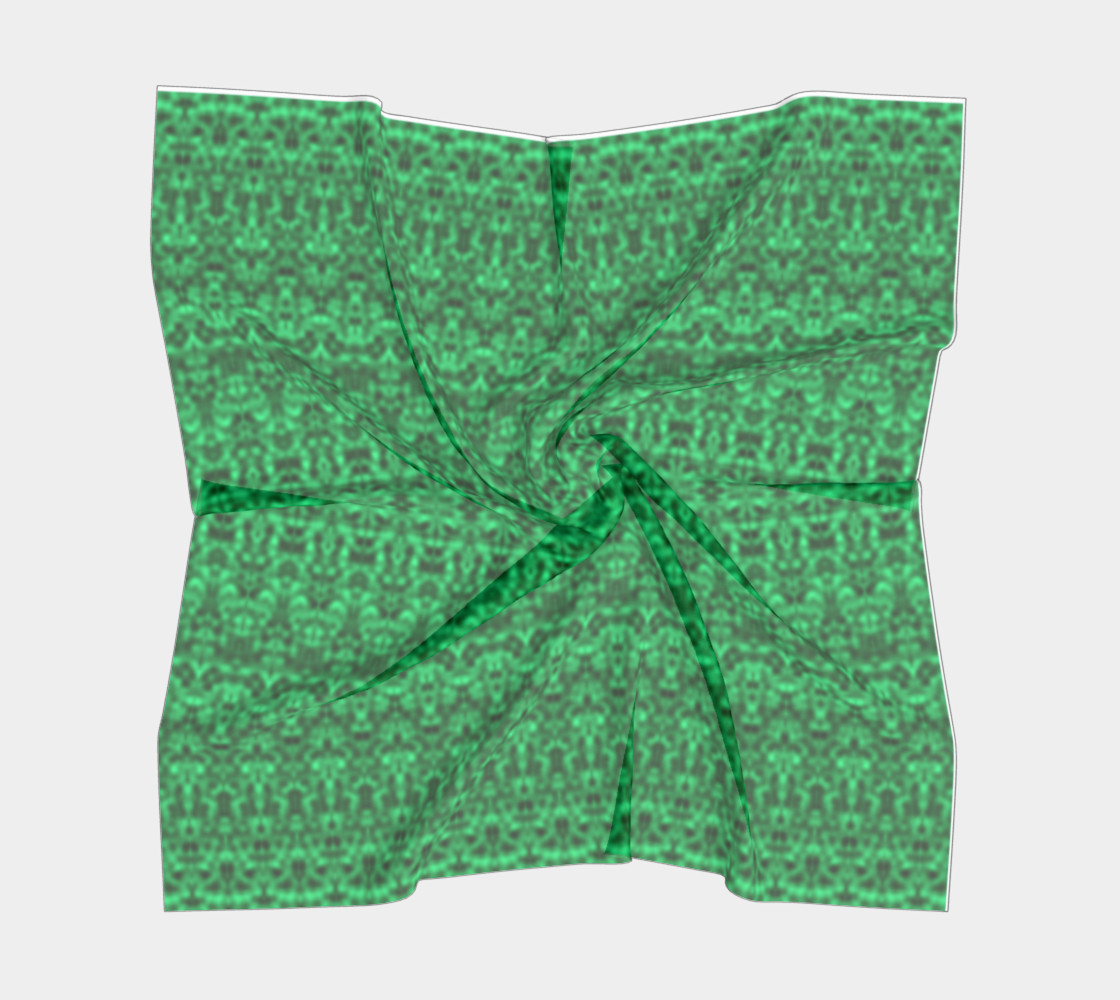 Aperçu de Faded Green Damask #5