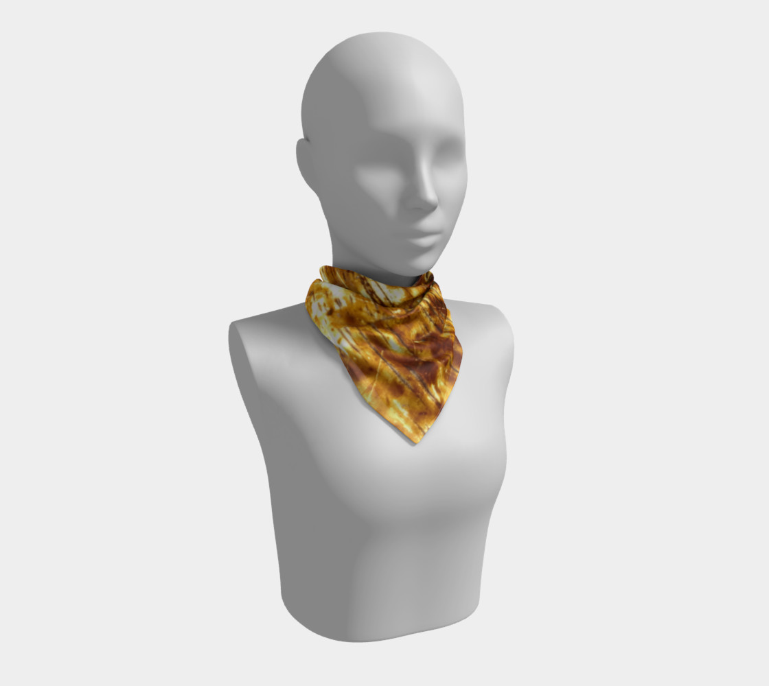 Aperçu de Golden Flex Woodgrain 26"X26" Scarf #1