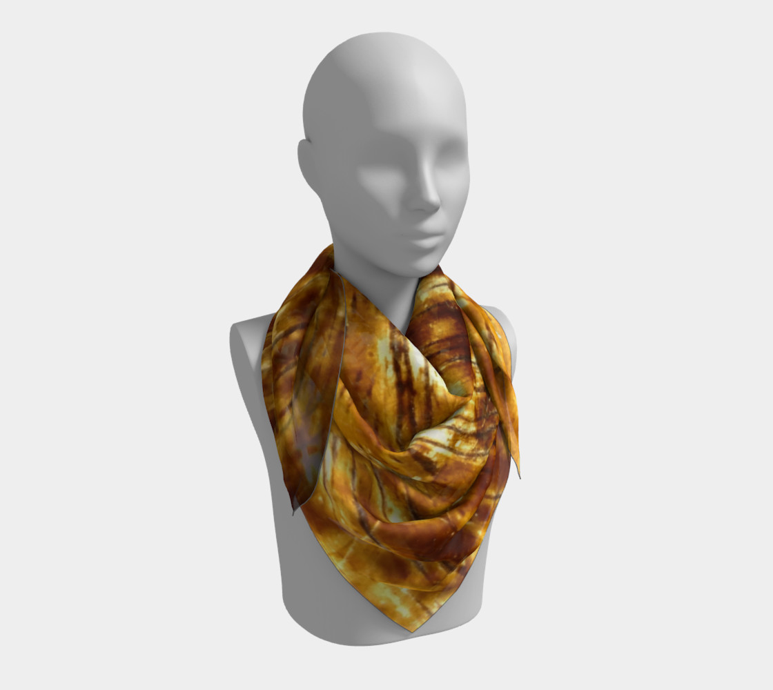 Aperçu de Golden Flex Woodgrain 26"X26" Scarf #3