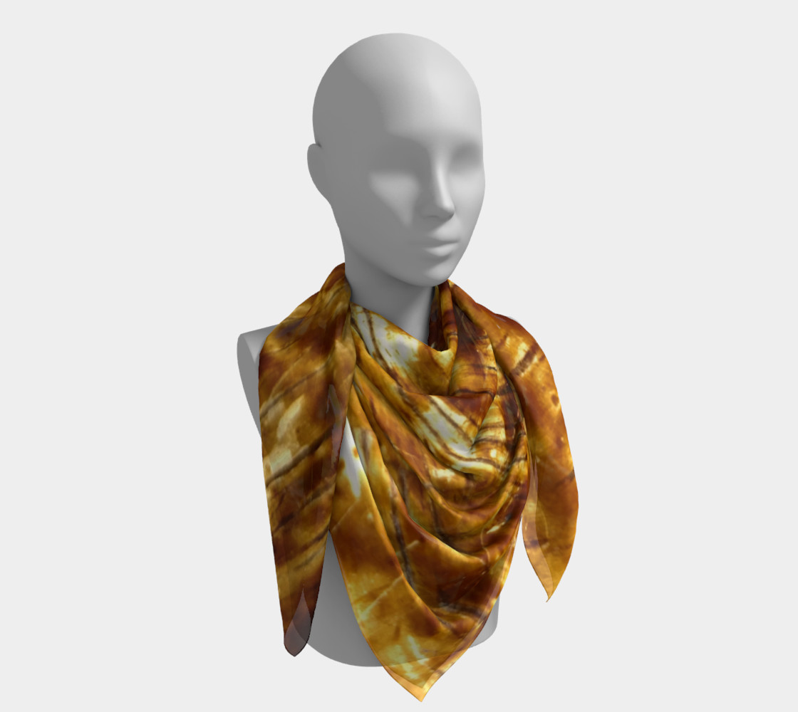 Aperçu de Golden Flex Woodgrain 26"X26" Scarf #4