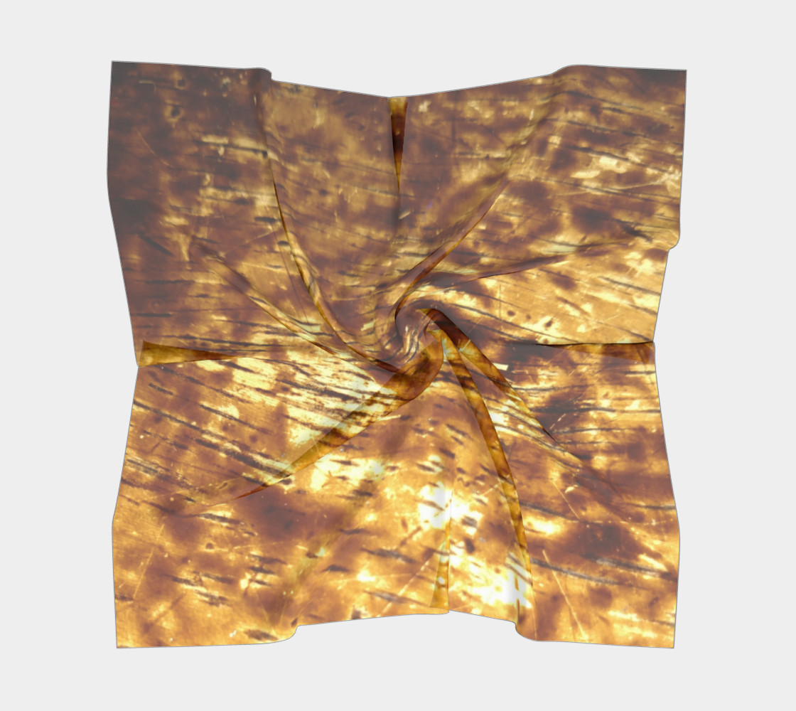 Aperçu de Golden Flex Woodgrain 26"X26" Scarf #5