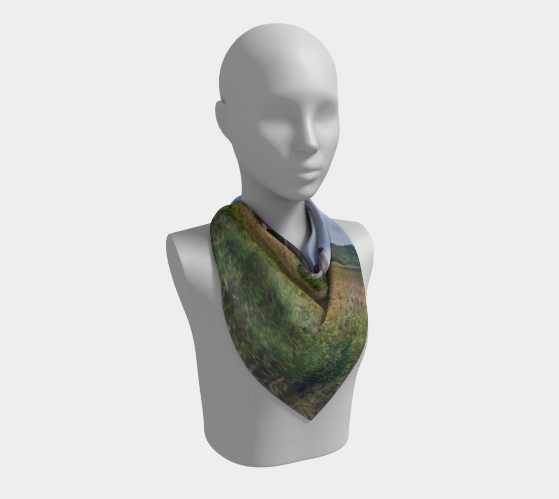 Aperçu de Midwest Farmland 26"x26" Scarf #2