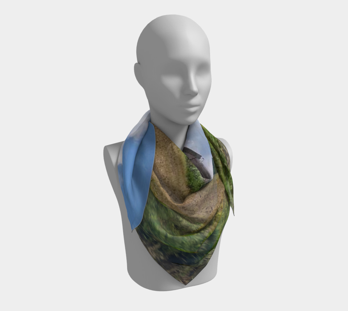 Aperçu de Midwest Farmland 26"x26" Scarf #3