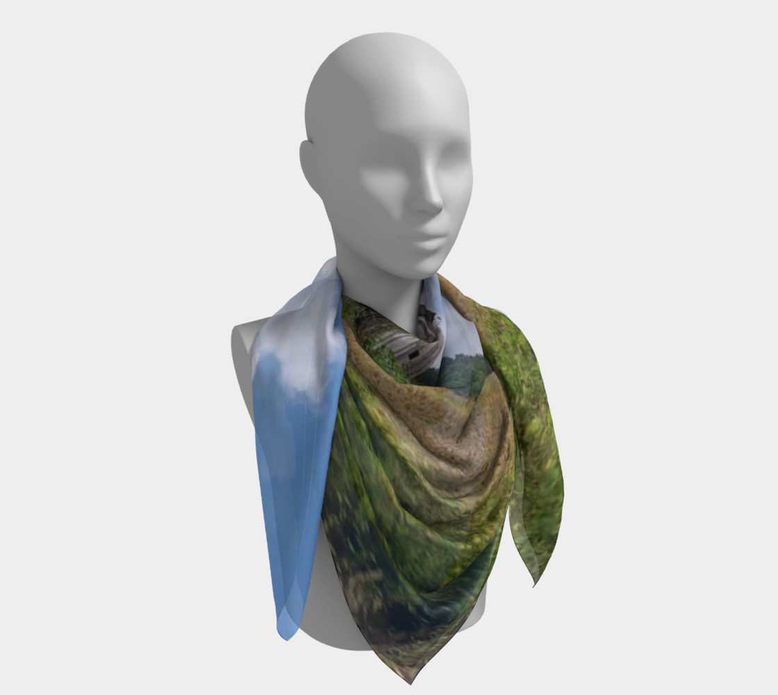 Aperçu de Midwest Farmland 26"x26" Scarf #4