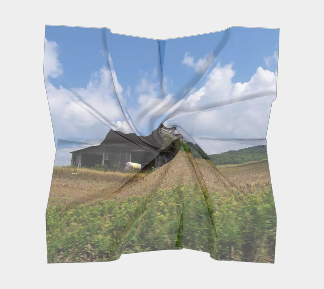 Aperçu de Midwest Farmland 26"x26" Scarf #5