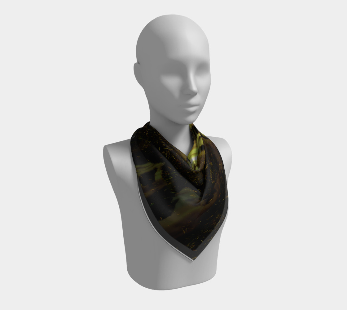 Aperçu de Dark Meadow Landscape Scarf #2