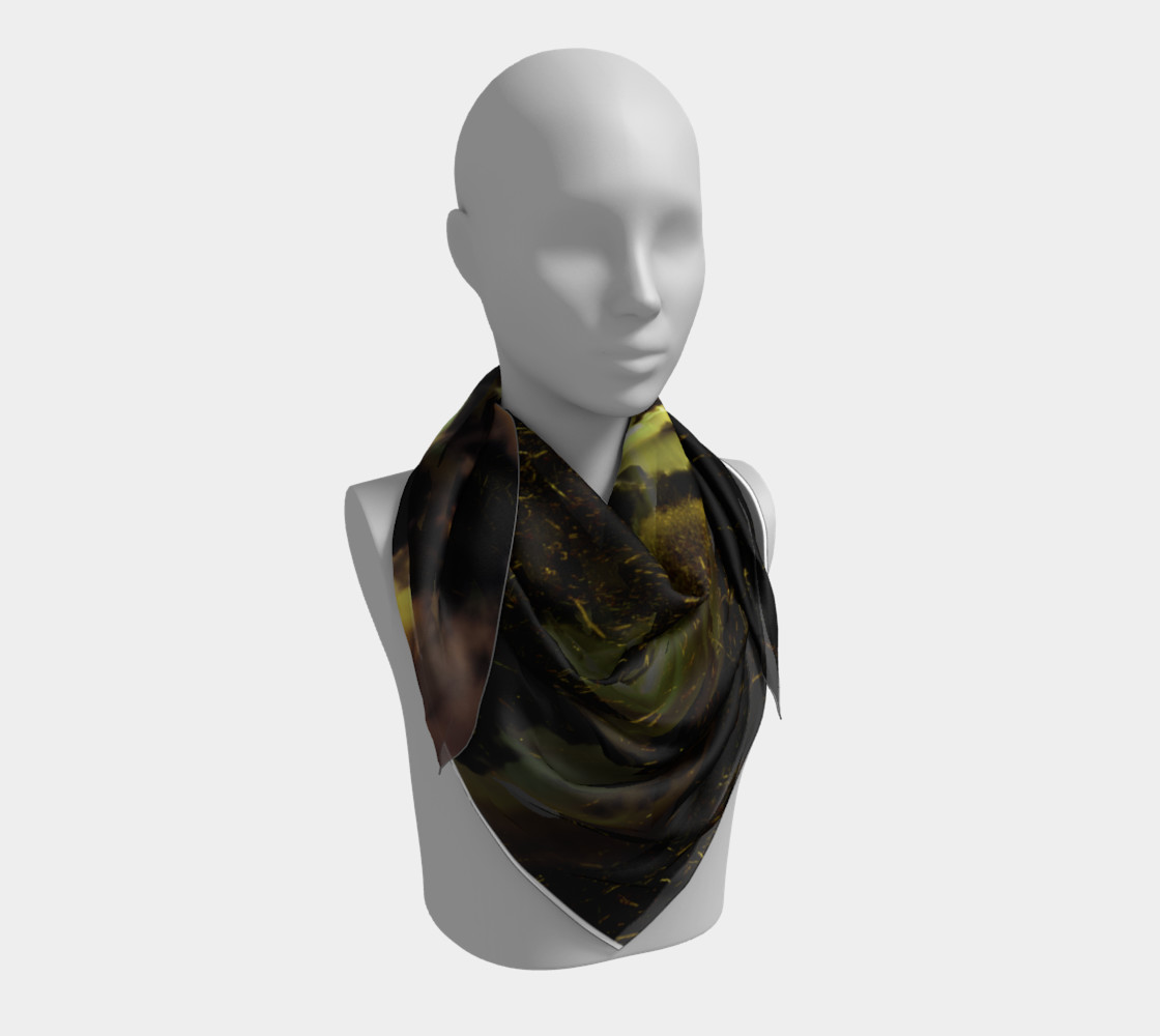 Aperçu de Dark Meadow Landscape Scarf #3
