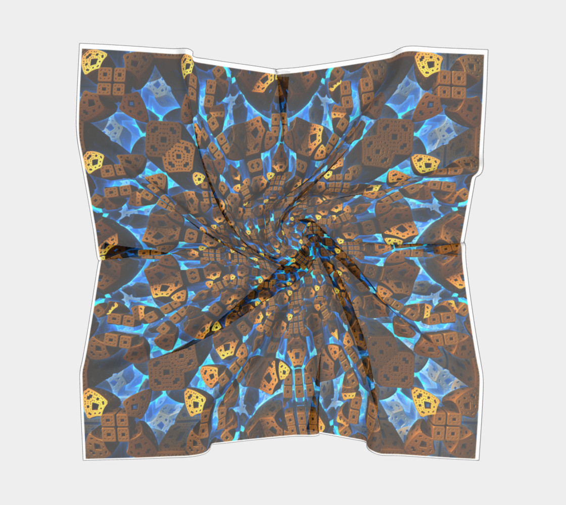 Blue Heat - 3D Fractal preview #5