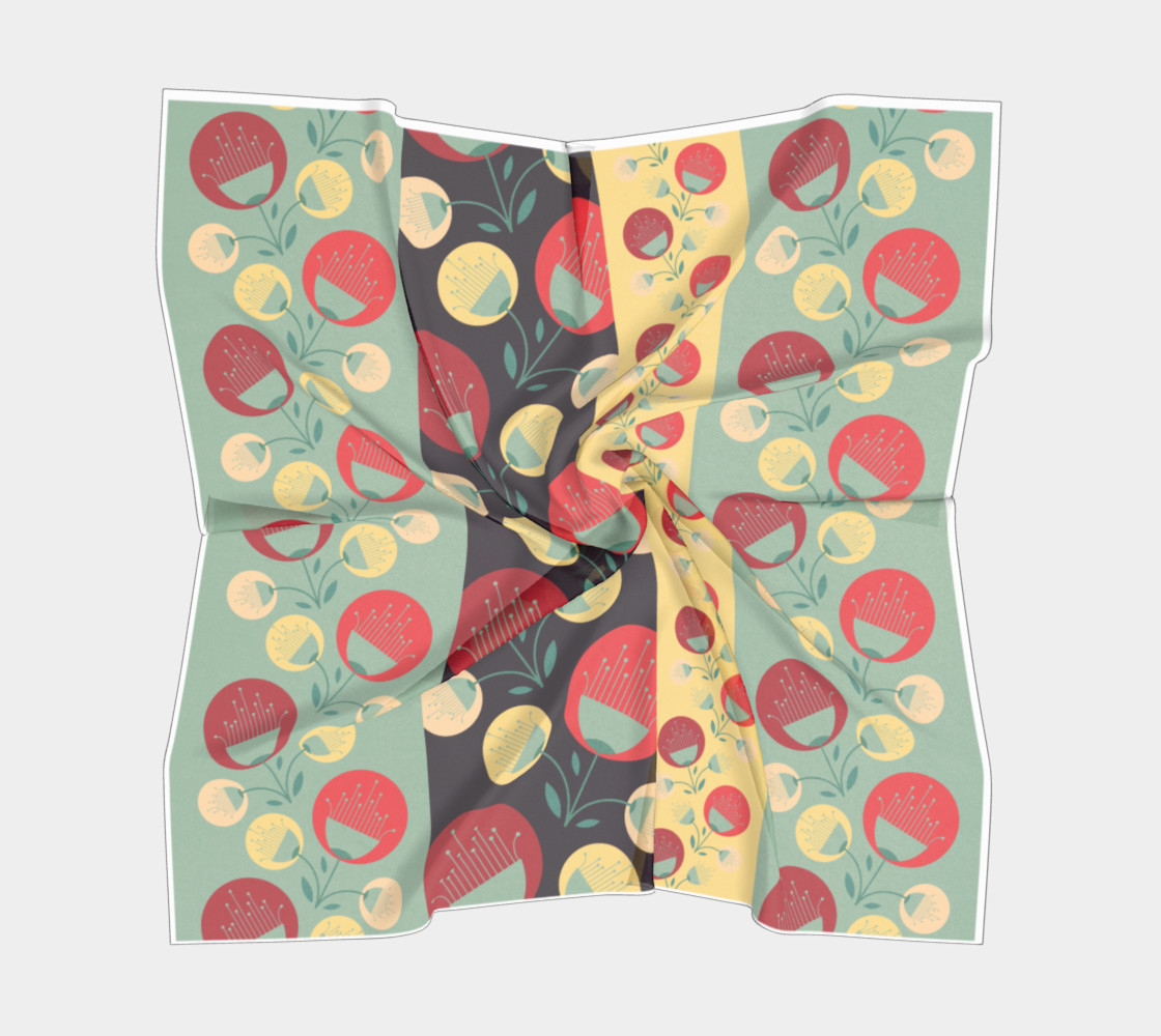 50's floral pattern preview #5