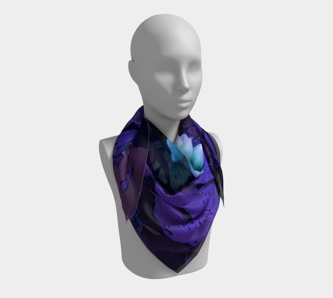 Lotus Flower Purple Turquoise preview #3