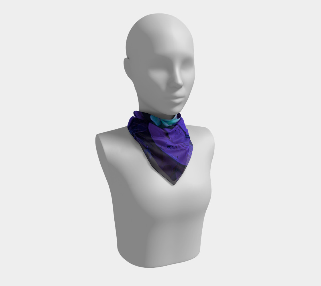 Lotus Flower Purple Turquoise preview #1