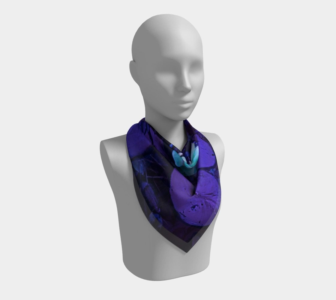 Lotus Flower Purple Turquoise preview #2
