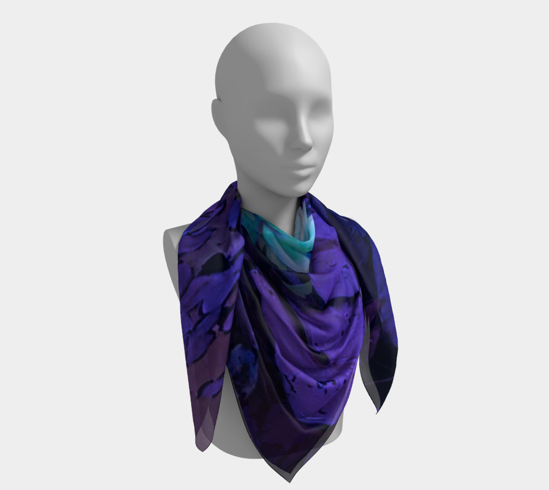 Lotus Flower Purple Turquoise preview #4