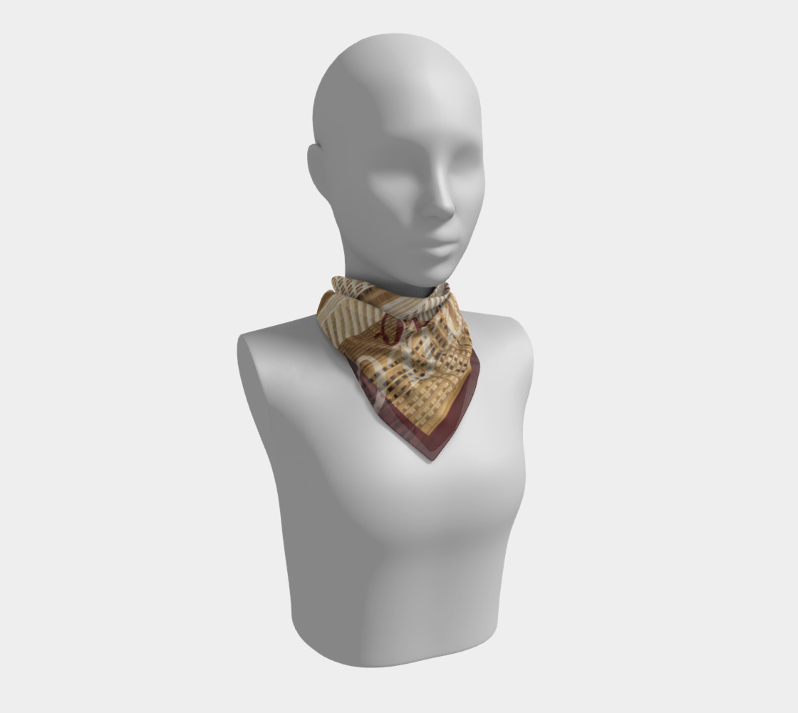 Chicago Cityscape Silk Scarf preview #1