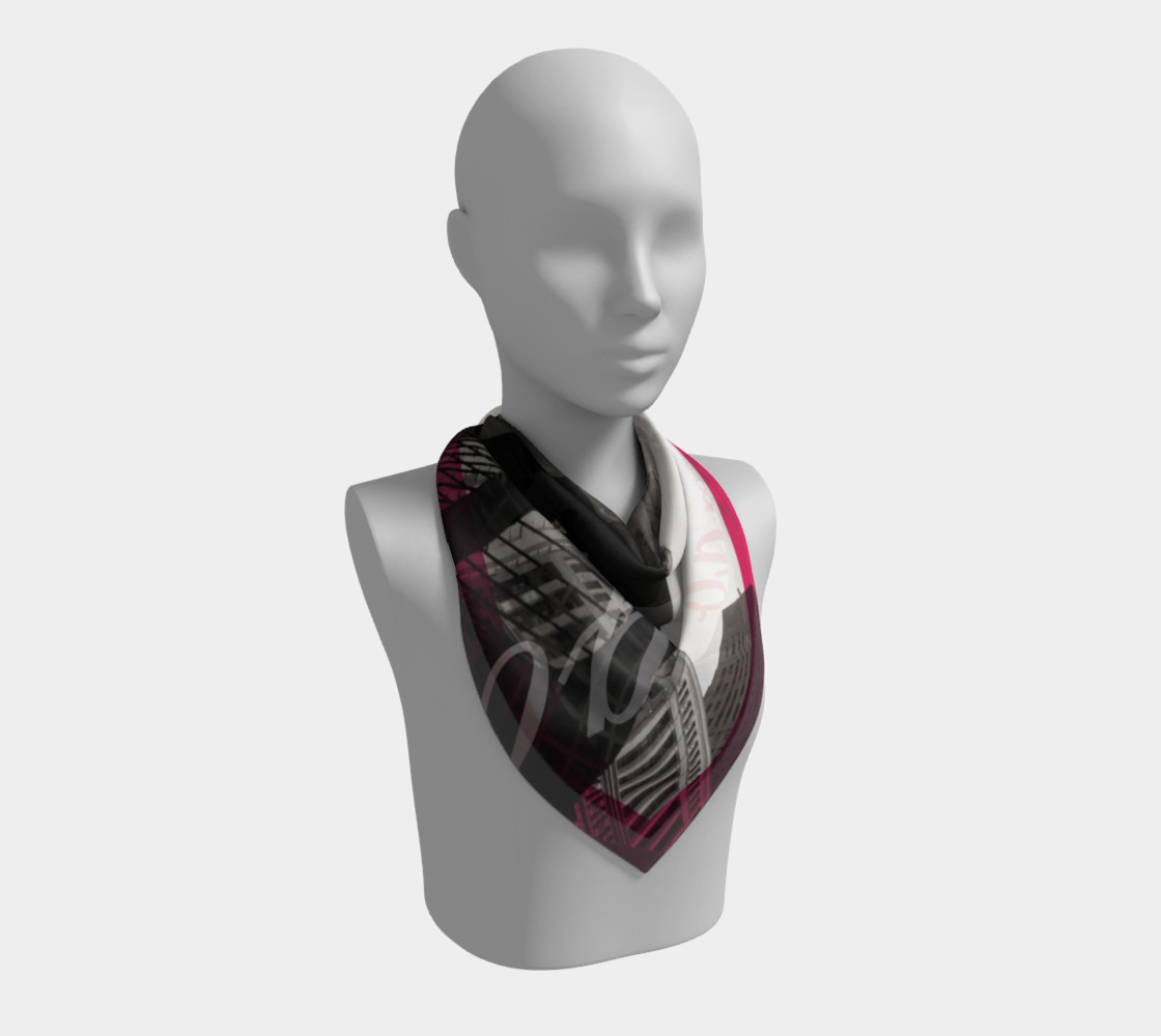 Chicago Picasso Silk Scarf preview #2