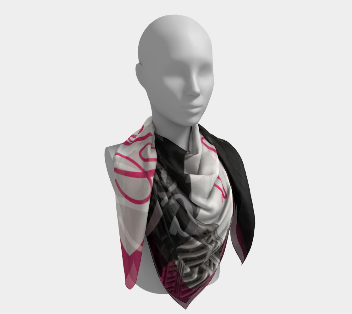 Chicago Picasso Silk Scarf preview #4