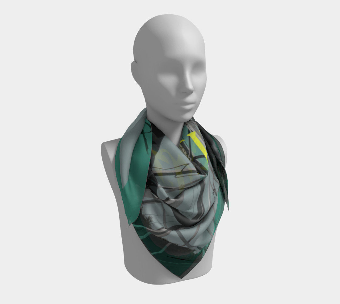 Austin Steer Silk Scarf preview #3