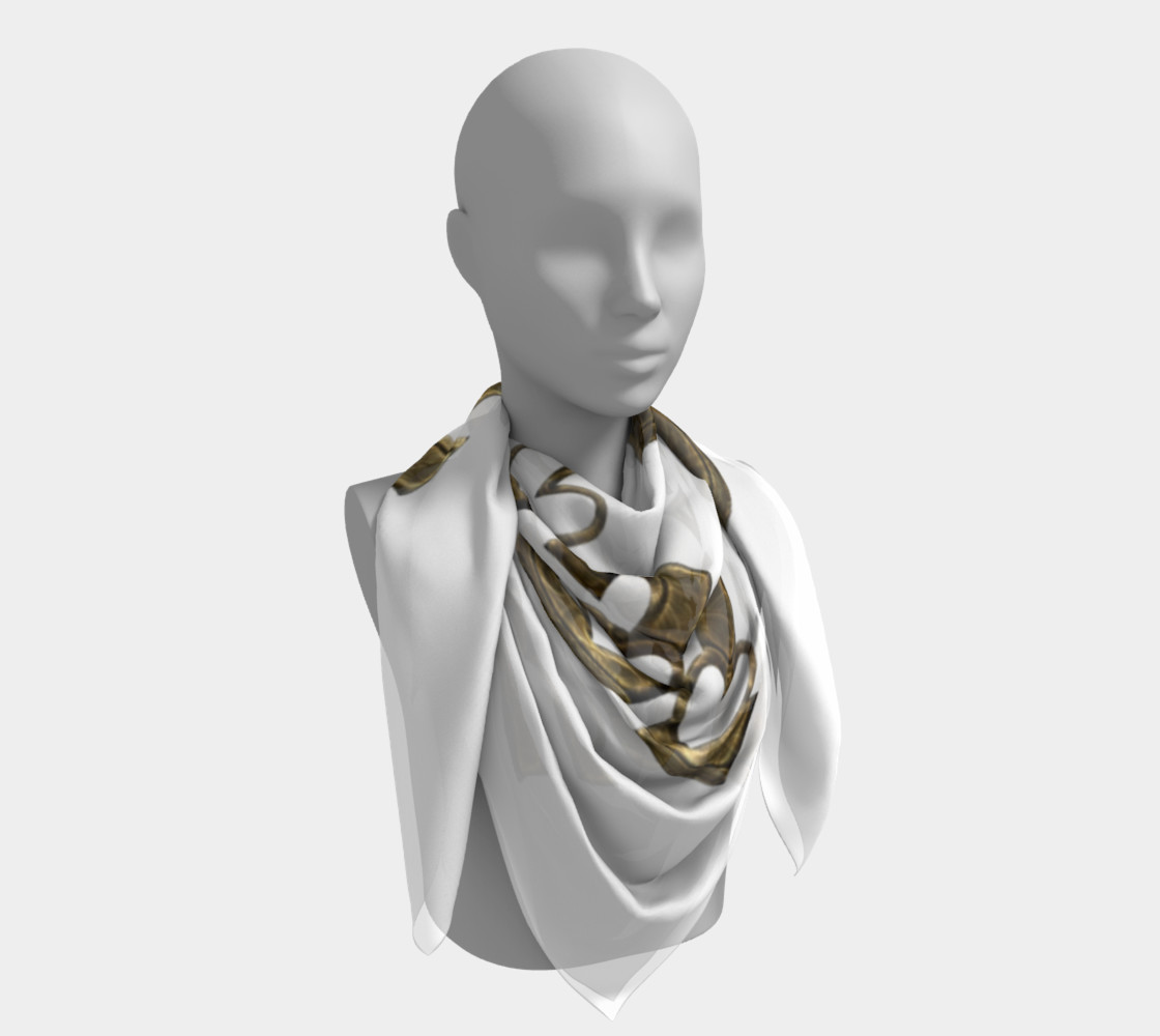 Festival of Lights Happy Diwali Greeting Typography Square Scarf preview #4