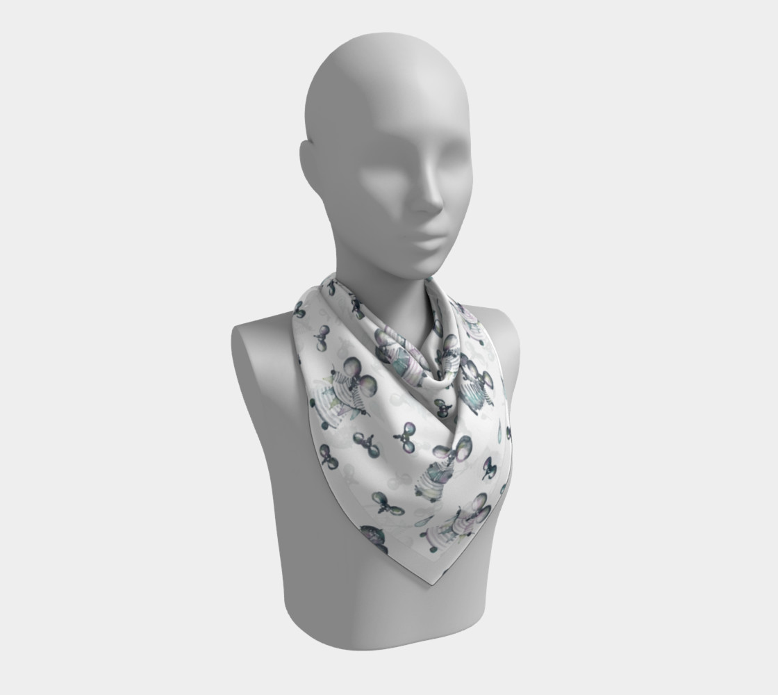 Aperçu de Mice Are Nice Scarf - 26x26" #2