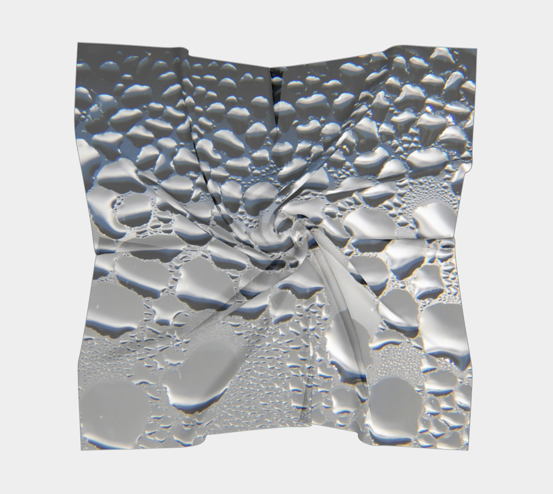 Silver Condensation Square Scarf preview #5