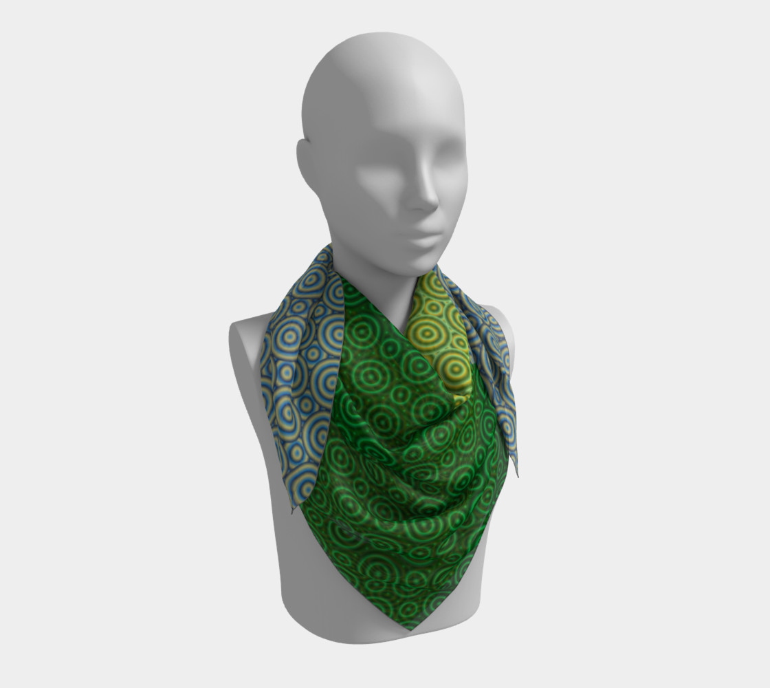 Mind Bend Patches Square Scarf preview #3