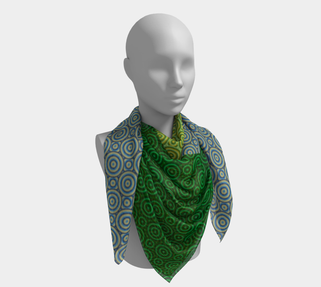 Mind Bend Patches Square Scarf thumbnail #5