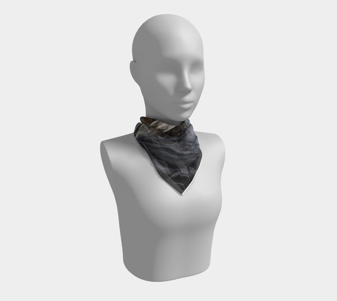Heavenly Angel Wings Cross Jagged Road Scarf preview #1