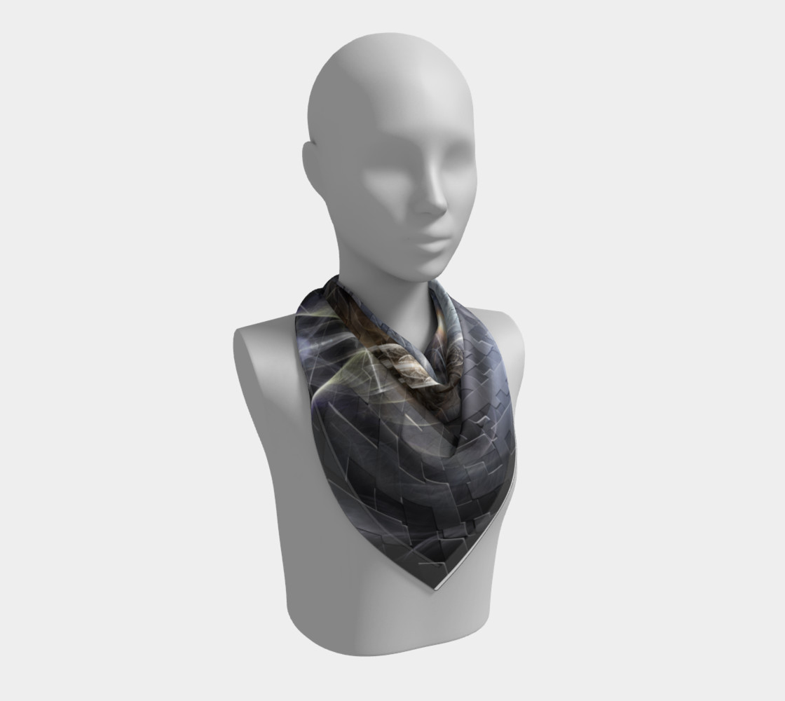 Heavenly Angel Wings Cross Jagged Road Scarf preview #2